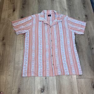 RIP CURL Aloha Hawaiian Vacation Camp Shirt XXL Comfort Fit Tropical Beach Surf